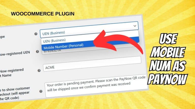 PayNow QR Plugin Now Supports Mobile Numbers