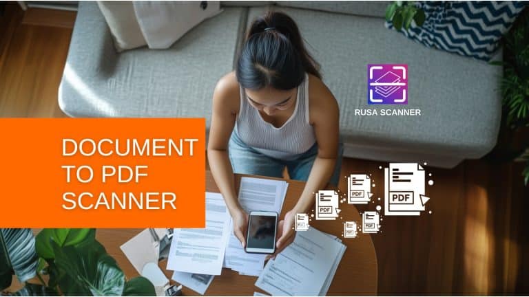 Document to PDF scanner