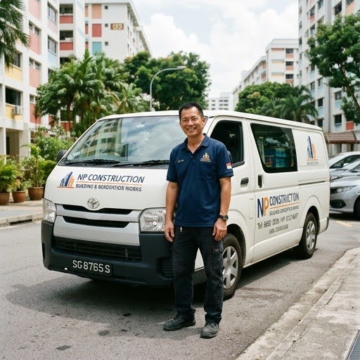 Above: NP Construction, a fictitious renovation company to illustrate how SMEs can better use AI